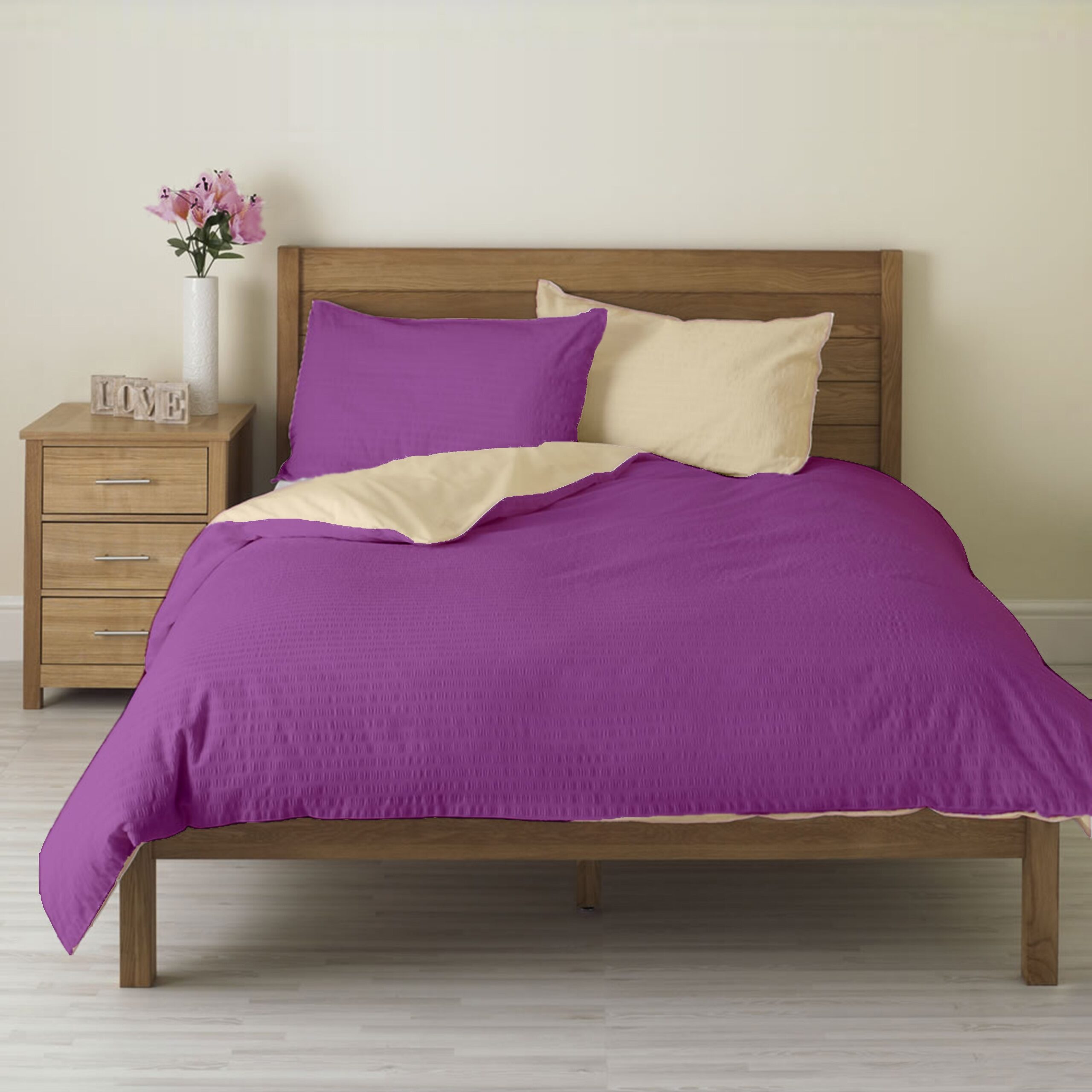 Lenjerie pat Crepe Iris Orchid & Vanilla Lenjerie pat Crepe Iris Orchid & Vanilla