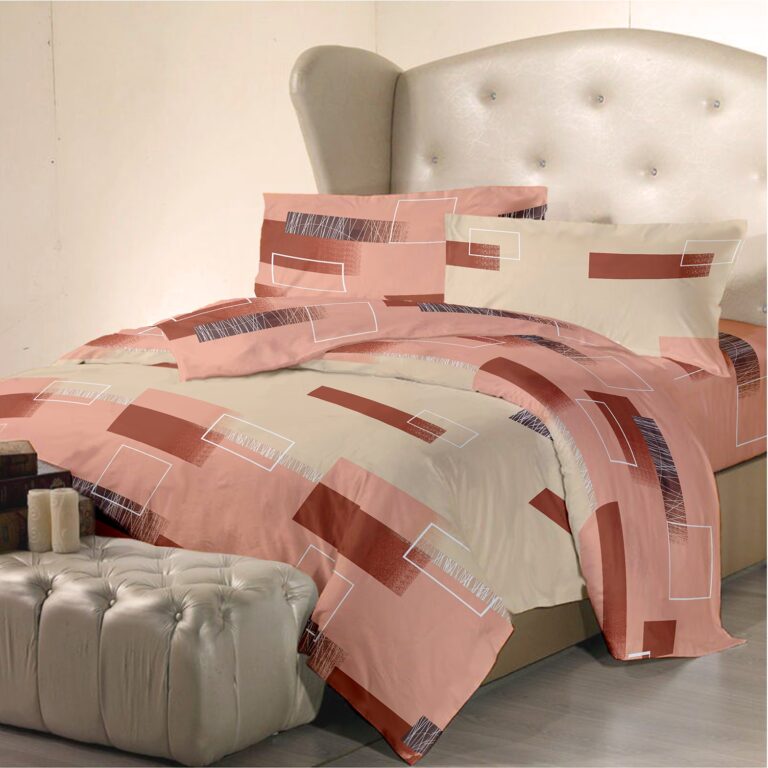 Lenjerie pat Renforce desen Minimal 03, 100% bumbac