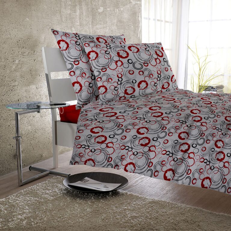 Lenjerie pat Renforce imprimat 1406-01