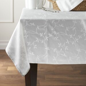 Fata de masa Damasc model Botanic