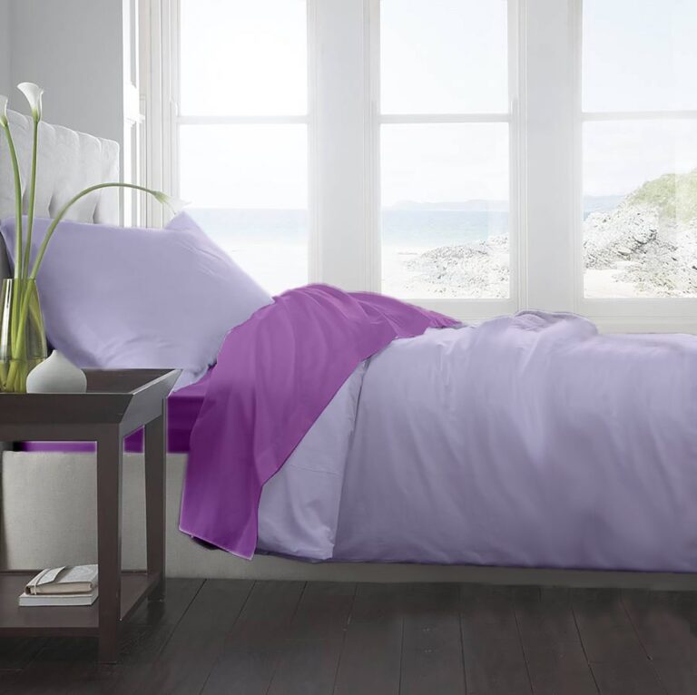 Lenjerie pat Renforce Lila & Iris Orchid