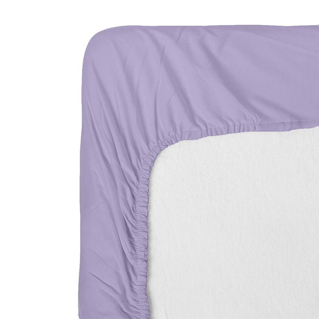 Cearceaf de pat Renforce Lila Cearceaf de pat Renforce Lila