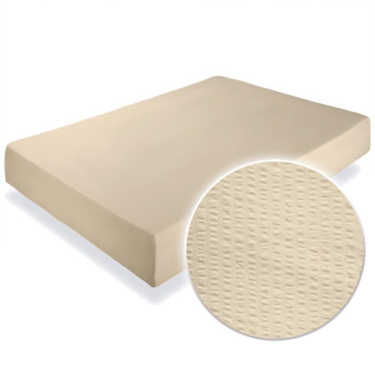 Cearceaf de pat Crepe Honey Peach