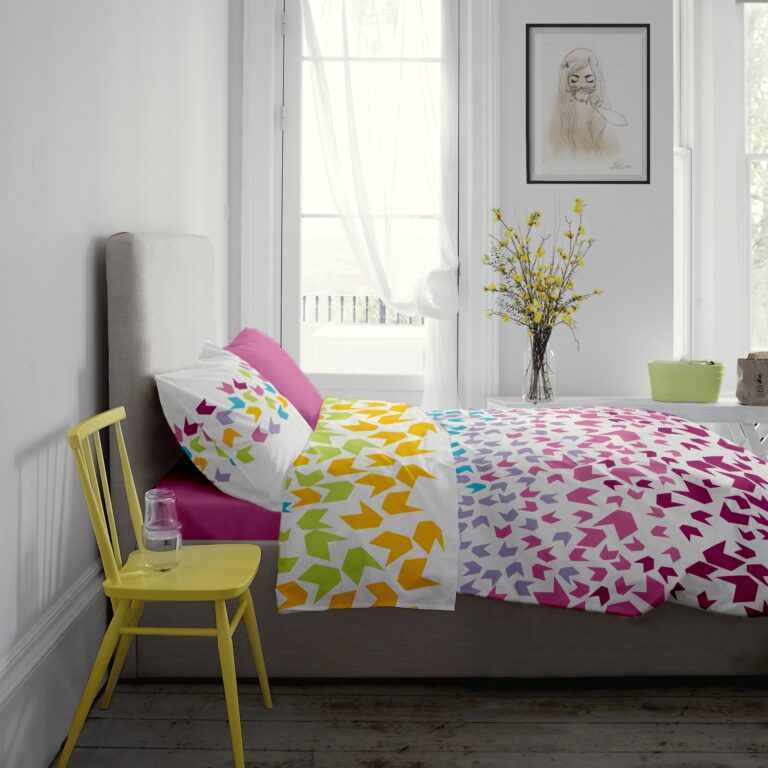 Lenjerie pat Renforce desen Loving Matisse v.1 Rosebloom