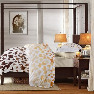 Lenjerie pat Renforce model Loving Matisse v.2+Vanilla