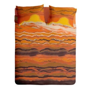 Lenjerie pat Renforce SUNSET