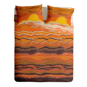 Lenjerie pat Renforce SUNSET