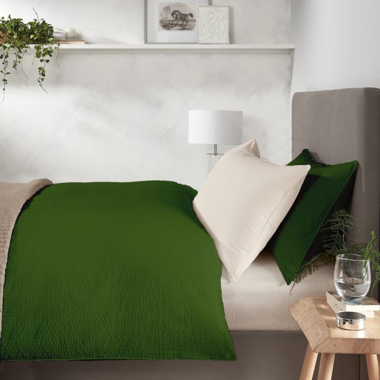 Lenjerie pat Crepe uni Vanilla+Foerst