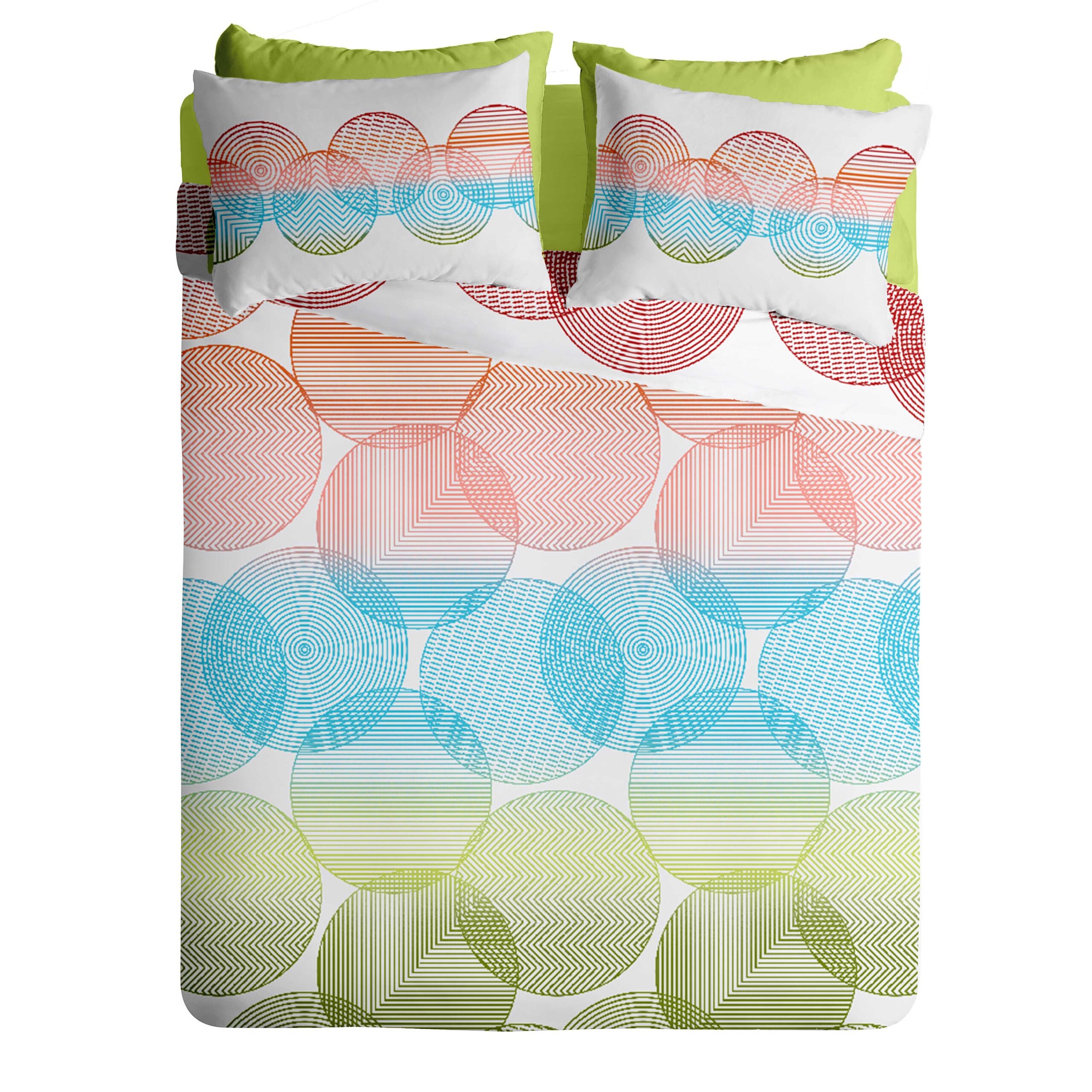 Lenjerie pat Renforce desen NIRVANA V1+unicolor Lenjerie pat Renforce desen NIRVANA V1+unicolor