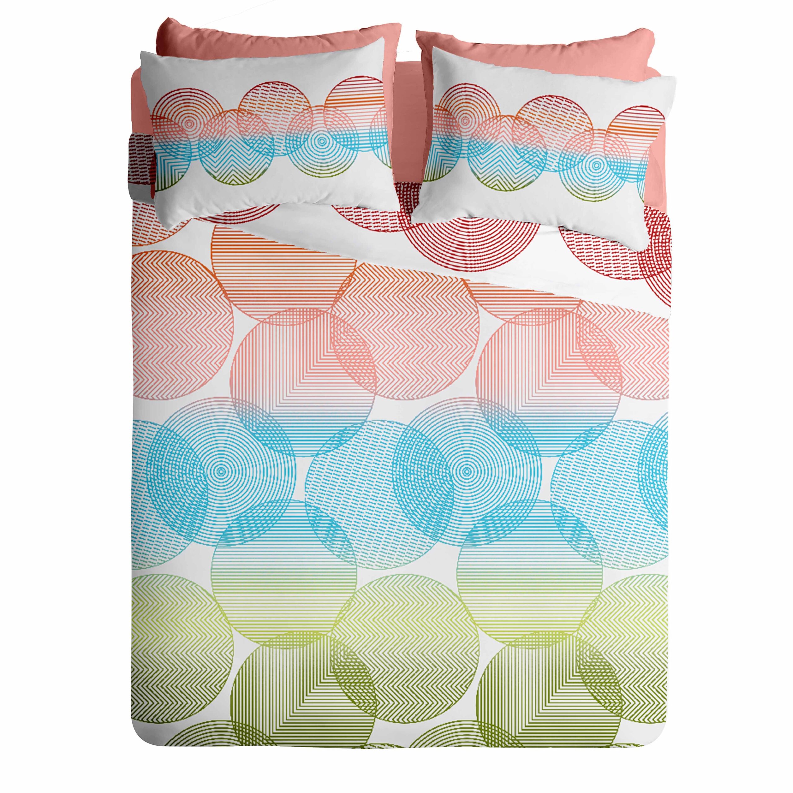 Lenjerie pat Renforce desen NIRVANA V1+unicolor Lenjerie pat Renforce desen NIRVANA V1+unicolor