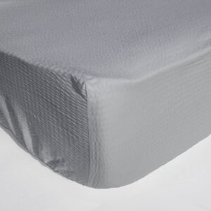 Cearceaf pat cu elastic Crepe Grey