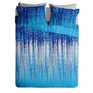 Lenjerie pat Renforce 100% bumbac, desen STARDUST V3, cod RIU