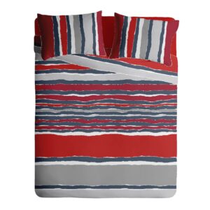 Lenjerie pat Renforce 100% bumbac, desen VIBE V2