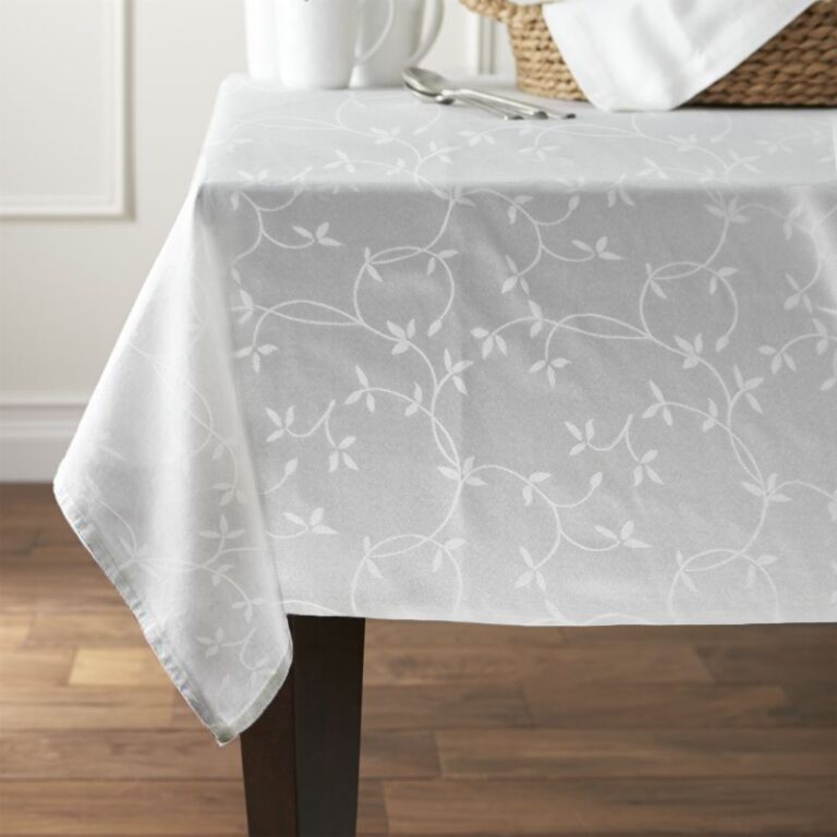 Fata de masa Damasc model Botanic